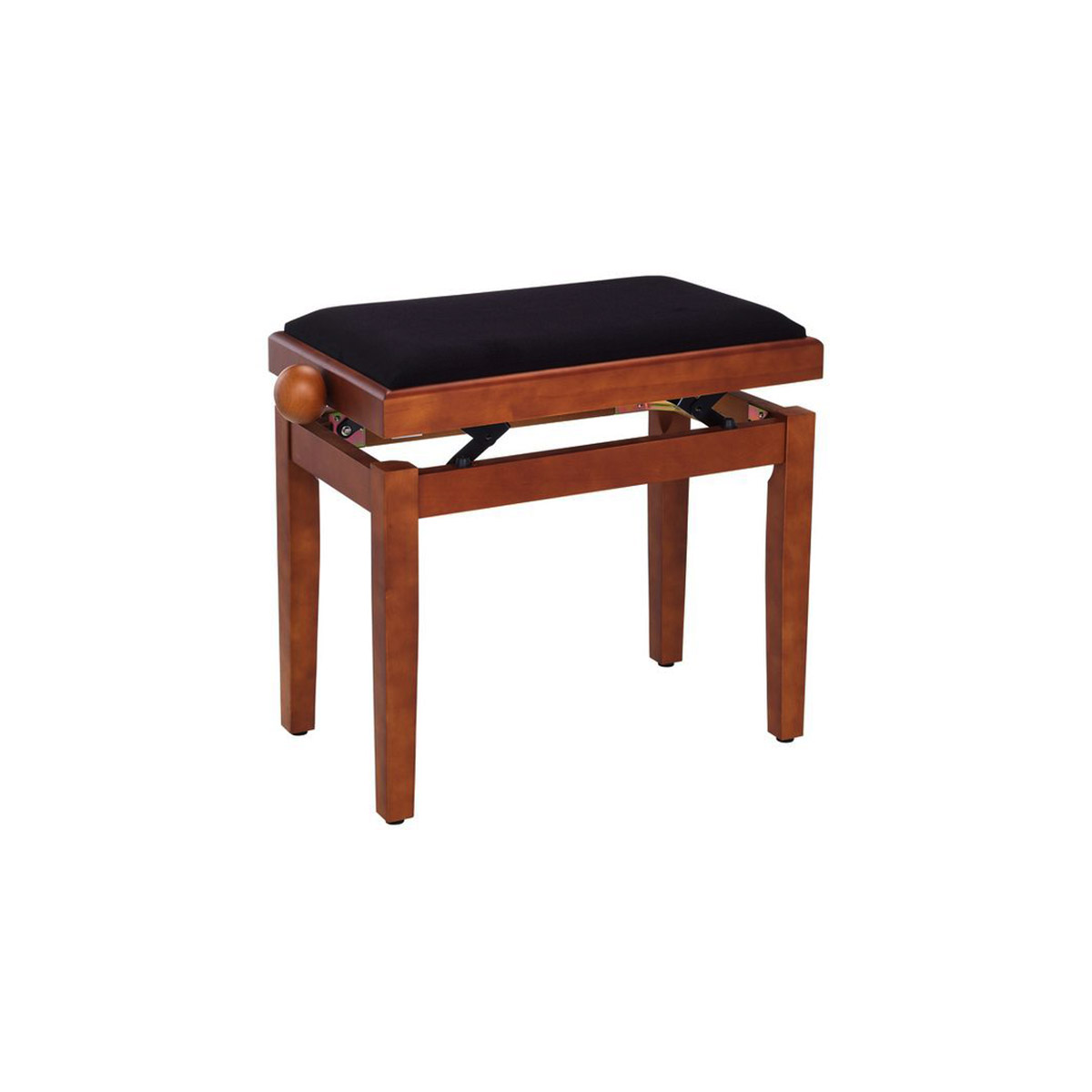 Brown Matte / Black Velour Bench